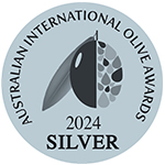 Silver Award Australian International Olive Oil Awards 2024