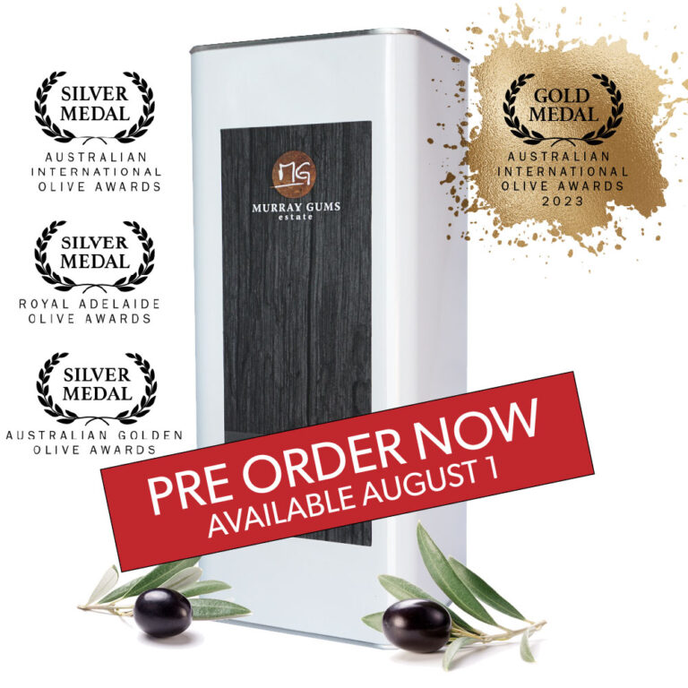 Murray Gums Olive Oil 4L GOLD awards pre order
